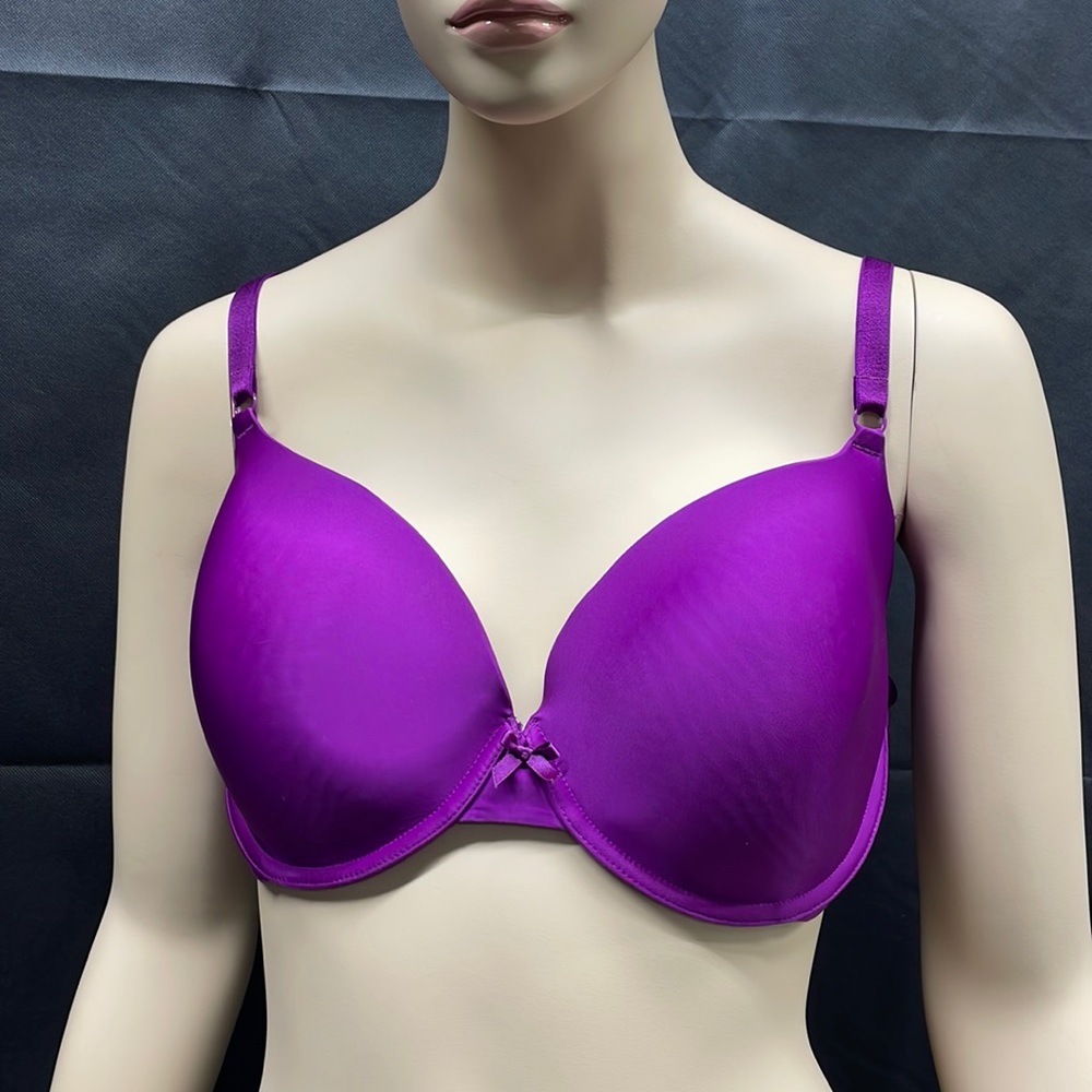 Victoria's Secret Purple Lined Demi Padded Bra